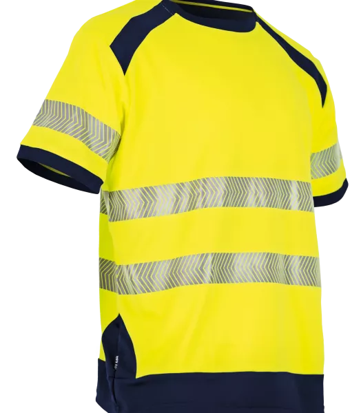 TEE-SHIRT HAUTE VISIBILITÉ JAUNE LMA MODÈLE HALOGENE