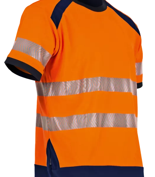 TEE-SHIRT HAUTE VISIBILITÉ ORANGE LMA MODÈLE LAMPION