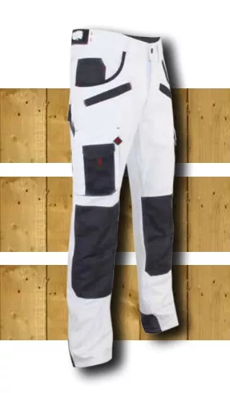 PANTALON LMA DE PEINTURE, BICOLORE, AVEC POCHES GENOUILLIERES MODELE AEROSOL