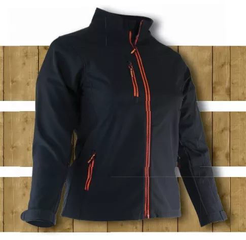 VESTE SOFTSHELL 3 COUCHES UNIES FEMME LMA MODELE ALBA