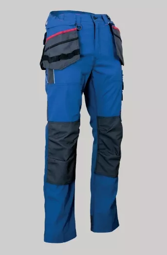 PANTALON LMA TISSU CANVAS AVEC POCHES GENOUILLERES + RENFORTS OXFORD 6000 IMPERMEABLES MODELE CREUSET