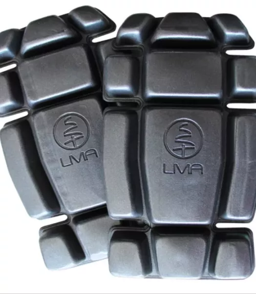 PAIRE DE GENOUILLIERES EN MOUSSE LMA MODELE INOX