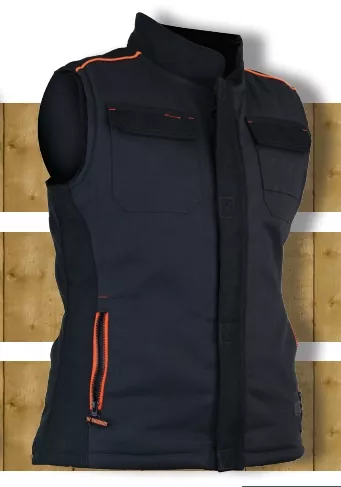 BODYWARMER MATELASSE BICOLORE FEMME LMA MODELE MADISON