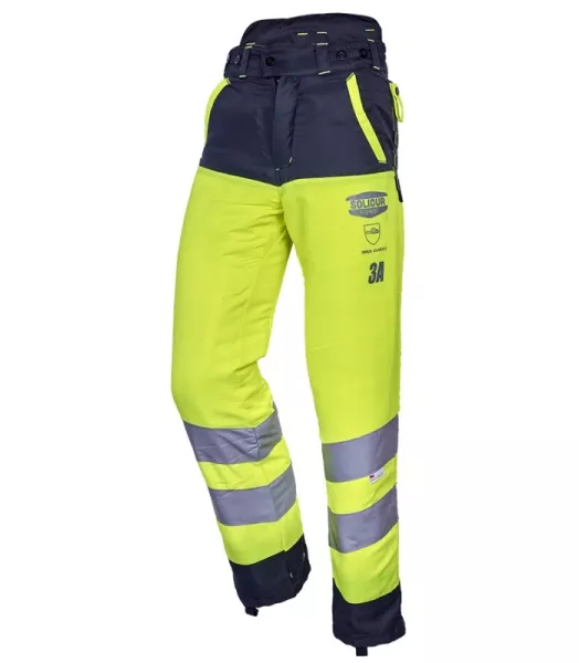 PANTALON GLOW JAUNE CL 3 TYPE A SOLIDUR MODELE HVPA3A