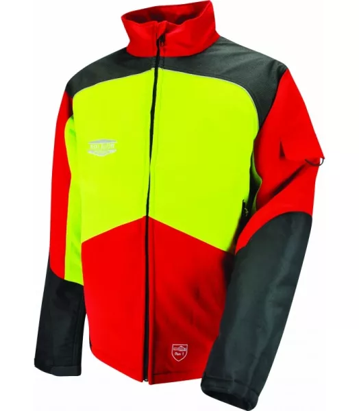 VESTE COMFY ROUGE SOLIDUR MODOLE COVE