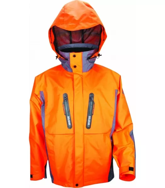 VESTE DE PLUIE ORANGE H2O SOLIDUR MODELE H2OVEOR